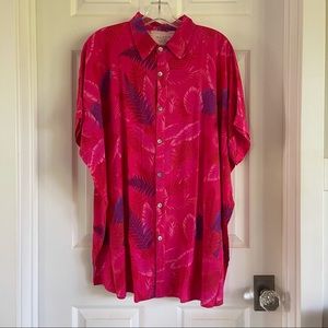 Acacia Mombasa Psychedelic Leaf Small Rayon